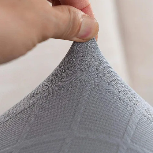 Vista 6 de Protege el cojín del sofá, funda de asiento de silla/sofá biplaza, protectores de cojín de alta elasticidad, poliéster y elastano, protege el cojín