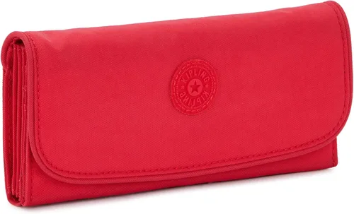 Vista 4 de Kipling Money Land para mujer, tecnología RFID anti-hacker, billetera de nailon a presión