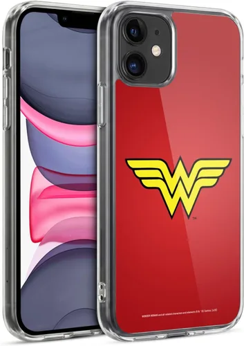 Vista 68 de Head Case Designs Funda de gel suave con licencia oficial de Wonder Woman DC Comics Classic Logos compatible con Apple iPhone 7 Plus/iPhone 8 Plus