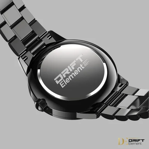 Vista 8 de DriftElement Original Performance GT Men Rim Watch - Reloj de pulsera deportivo para hombre en diseño 3D - Reloj de diseñador personalizado