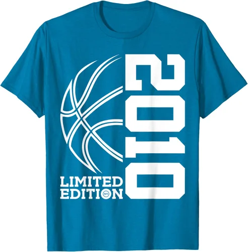 Vista 62 de Camiseta de baloncesto de 13 cumpleaños edición limitada 2010, Negro