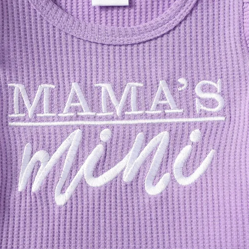 Vista 6 de Mioglrie Ropa para bebé niña con volantes y pantalones cortos, conjunto de ropa para niñas pequeñas