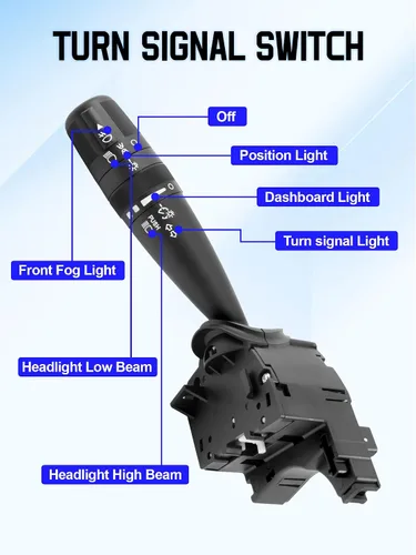 Vista 9 de CBS1703 Interruptor de señal de giro Fit JK MK KK XK WK