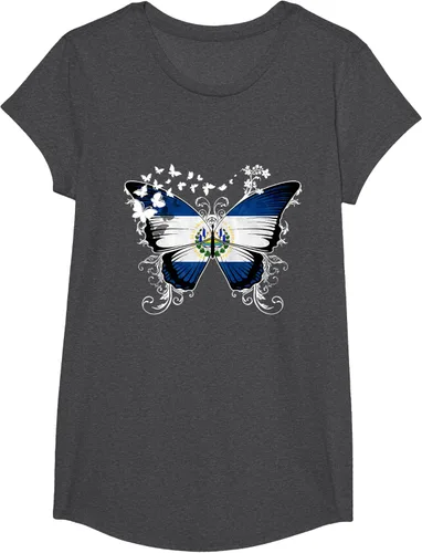 Vista 48 de Camiseta con diseño de bandera de El Salvador