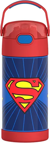 Vista 14 de THERMOS FUNTAINER Botella de agua con pajita, 12 onzas, Avengers
