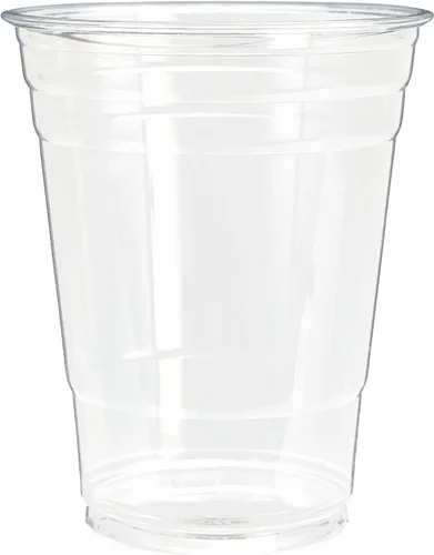 Vista 4 de SOLO Cup 100 Piece Company - Vasos de plástico para fiestas, transparentes, 12 onzas (TP12-100)