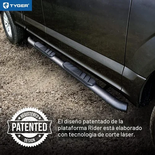 Vista 4 de Tyger Auto Estribos de 3.5 pulgadas compatibles con Ram 1500 2019-2026 (no compatible con 19-24 Classic) Quad Cab TG-SS2D35128 Barras Nerf