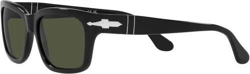 Vista 3 de Persol PO3301S - Gafas de sol rectangulares, HavanaVerde