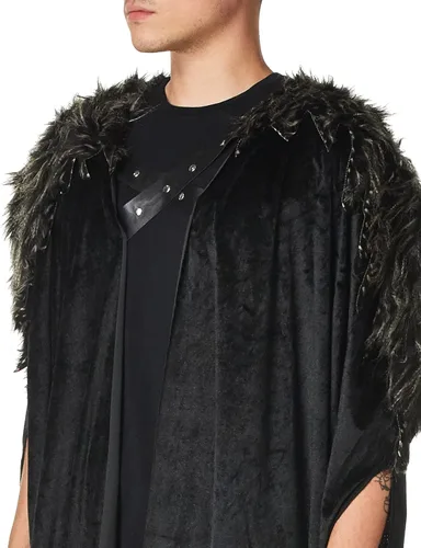 Vista 3 de Capa grande medieval de hombre Costume Culture