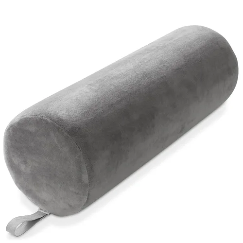 Vista 9 de Saloniture Almohadilla Cilíndrica Jumbo Redonda para Mesa de Masaje - 26 x 9 Pulgadas - Negro
