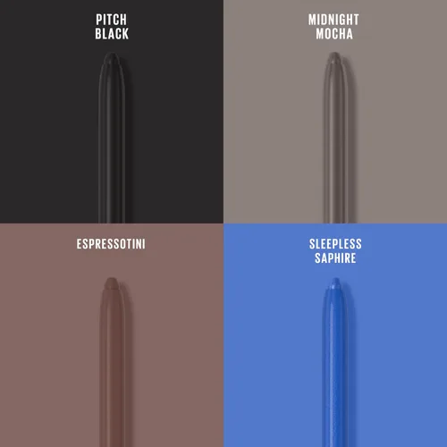 Vista 5 de Maybelline Tattoo Studio - Lápiz de ojos automático de gel impermeable, mezclable, resistente a las manchas, delineador de ojos mate para hasta 36