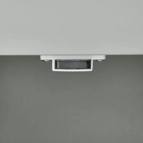 Vista 13 de Crosley Furniture Savannah Armario de almacenamiento para baño montado en la pared con estantes para medicinas, Gris