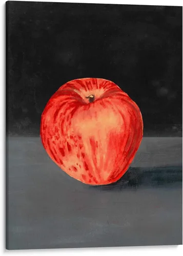 Vista 6 de Canvas Lab Fruit on Shelf I by Naomi McCavitt 11 x 15 in Fine Art Framed Print, Frame Color: Black, With Mat Botanical, Floral, Nature
