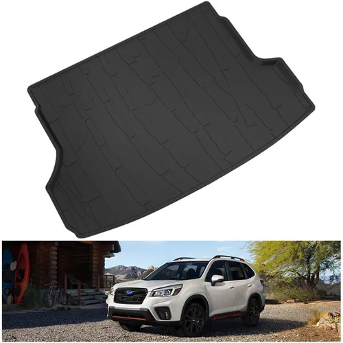 Vista 13 de KIWI MASTER Alfombrilla de maletero de carga para Toyota 4Runner 2010-2024, repuesto OEM PT218-89112 para todo tipo de clima, forro de maletero TPE