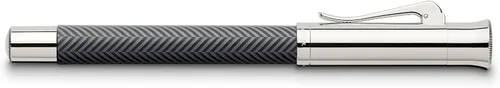 Vista 3 de Graf von Faber-Castell Pluma estilográfica mediana Guilloche - Cisele Black