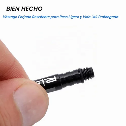 Vista 3 de Kit extensor de válvula Presta para bicicleta de 2 piezas de 1.772 in