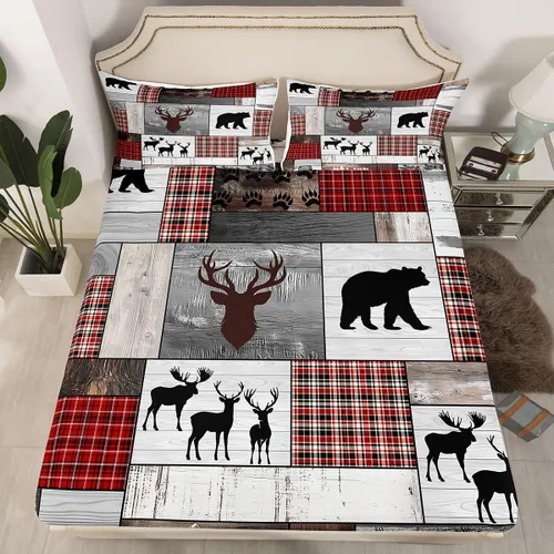 Vista 11 de Sábana bajera ajustable de caballo, sábanas de flores de animales de granja, tamaño individual para niños, adolescentes, adultos, dormitorio, juego
