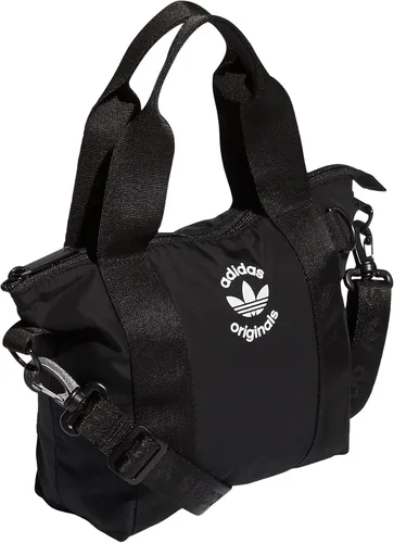 Vista 4 de adidas Originals Mini bolso bandolera de mano, negroblanco, talla única, NegroBlanco, Mini bolso bandolera