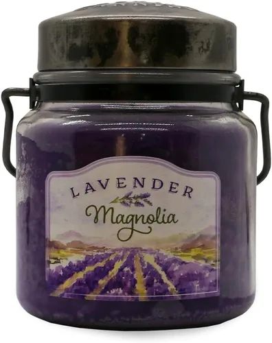 Vista 47 de McCall’s Candles Cocina de la Abuela Vela perfumada de 16 oz Hecha en EE. UU. Frasco rústico vintage con asa de transporte Fragancia