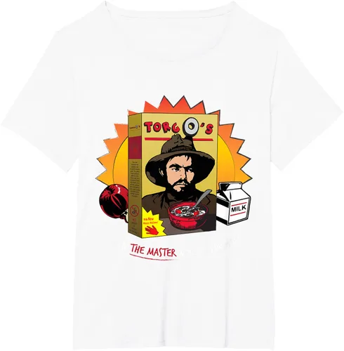 Vista 63 de Torgo Camiseta de película de culto de cereales, Negro, S