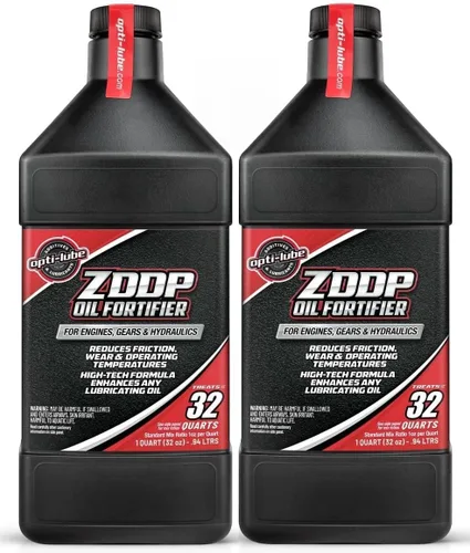 Vista 8 de Opti-Lube ZDDP Fortificador de aceite con modificadores de zinc y fricción, 1 cuarto de galón Reduce la fricción y el desgaste, reduce