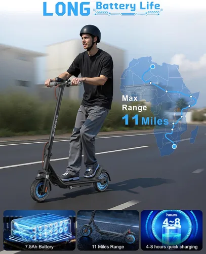 Vista 9 de MEGAWHEELS Electric Scooter