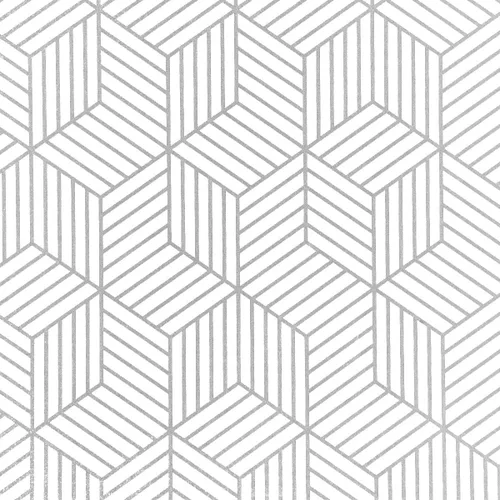 Vista 11 de WENMER Papel tapiz hexagonal geométrico de 17.7 x 118 pulgadas, para despegar y pegar, papel de contacto geométrico extraíble negro y dorado