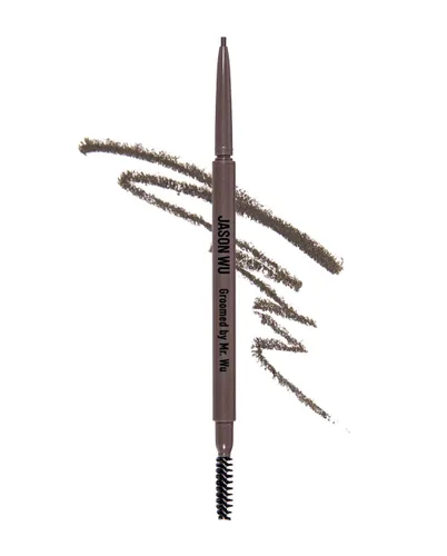 Vista 6 de Jason Wu Beauty Groomed By Mr. Wu Lápiz retráctil para cejas (marrón oscuro)