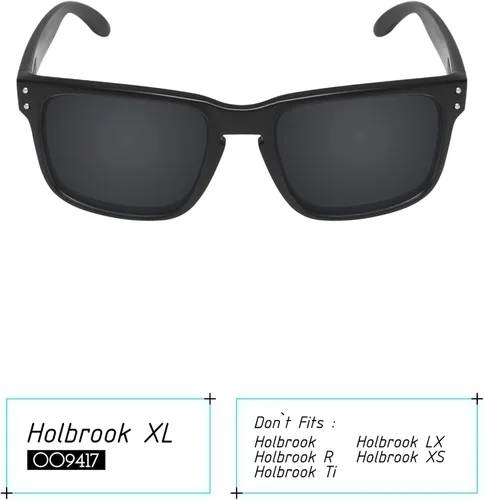 Vista 3 de Galvanic 4 pares de lentes de repuesto para Oakley Holbrook XL OO9417 Pack P03