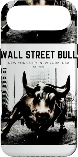 Vista 27 de Stock Market Wall Street Bull Day Trading Phone case Case for iPhone 17