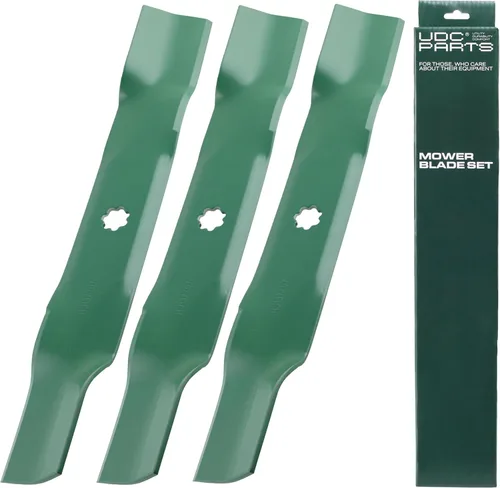Vista 31 de UDC Parts 103-6401 Hojas de cortadora para Exmark de 48 pulgadas 103-6401-S 103-6381-S 103-6381 103-6391-S 103-6391 103-6396 103-6396-S Lazer Z Turf