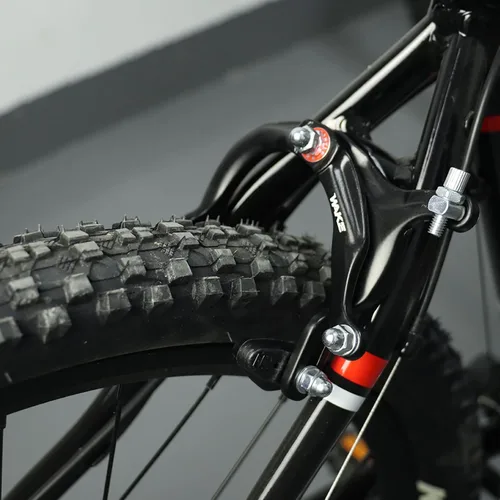 Vista 8 de FOMTOR Juego de pinzas de freno C para bicicleta, freno trasero y delantero, aleación de aluminio, freno lateral para MTB, bicicleta de montaña