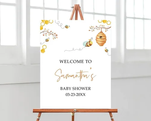 Vista 18 de Letrero de bienvenida con texto en inglés "Oh Boy Safari Animals Baby Show", cartel de bienvenida para baby shower, cartel de bienvenida para baby