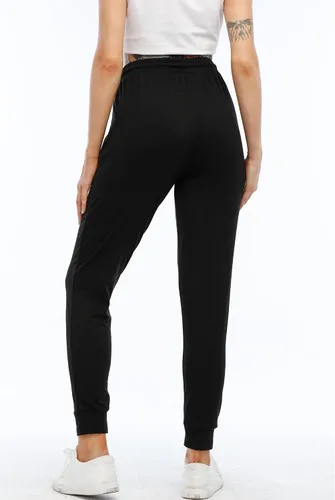 Vista 3 de MCPORO Pantalones deportivos para mujer con bolsillos y cordón para mujer, pantalones de entrenamiento, correr, yoga, sala de estar