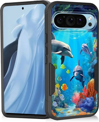 Vista 86 de Funda para Pixel 11 Pro XL, resistente de doble capa híbrida de policarbonato duro de goma suave a prueba de golpes para Google Pixel 11 Pro XL 6.8