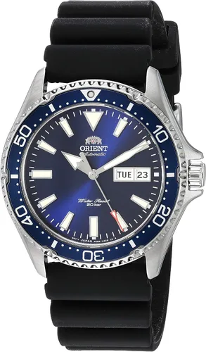 Vista 4 de Orient Kamasu - Reloj de buceo automático japonés de acero inoxidable para hombre