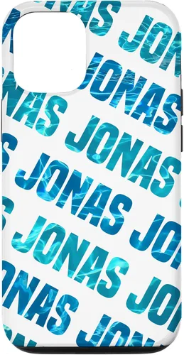 Vista 28 de Funda personalizada para iPhone 16 Jonas para teléfono, color azul y verde azulado