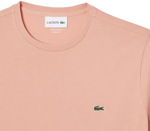 Vista 6 de Lacoste Camiseta clásica de manga corta con cuello redondo para hombre