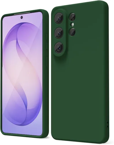 Vista 384 de oakxco Funda para teléfono Samsung Galaxy S8 de silicona líquida, delgada y fina de gel de goma suave TPU cubierta protectora simple llana