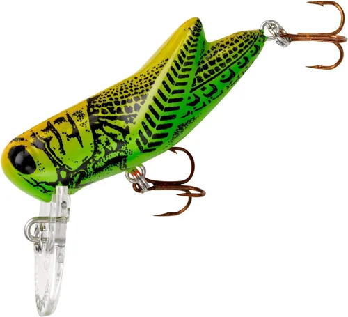 Vista 4 de Rebel Lures Señuelo de pesca Crickhopper Cricket/Salticidae Crankbait, 1 1/2 Pulgadas, 1/4 Onza Cricket café