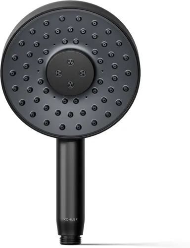 Vista 13 de KOHLER 26282-G-BL Statement - Ducha de mano redonda multifunción con 3 ajustes de pulverización, 1.75 GPM, negro mate