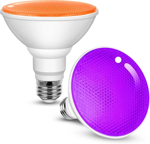 Vista 14 de JandCase Luces LED Anti-Insectos para Exteriores, Bombillas de Luz Anti-Insectos Amarillas de 12W para Exteriores, Equivalente a 100 Vatios