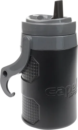 Vista 10 de Capelli Sport Botella de agua, jarra de agua deportiva aislada de medio galón con asa de transporte, 64 onzas