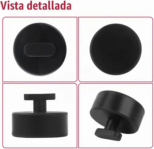 Vista 7 de Almohadilla de elevación (4 unidades) compatible con Chevy Corvette C5 C6 C7 C8, adaptador de punto de elevación de goma Jack Pucks con bolsa