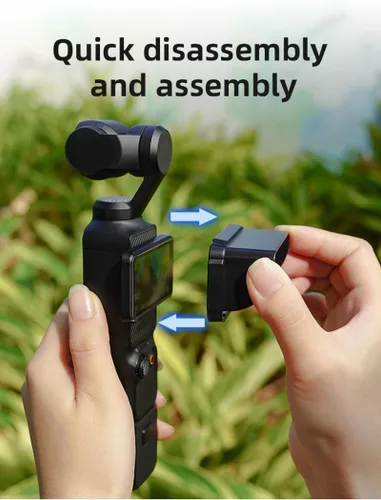 Vista 4 de Para DJI Osmo Pocket 3 4 Pantalla Parasol Cubierta Hard PC Sun Hood Protector Accesorios