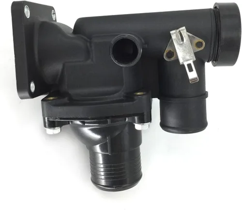 Vista 3 de Termostato de refrigerante + conjunto de carcasa para Jaguar S-Type 2000-2002 para Lincoln LS Base 2000-2002 para Lincoln LS Base 2001-2002