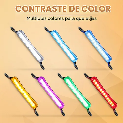 Vista 6 de LivTee Luz de matrícula, Luces LED de matrícula extremadamente brillantes, montaje para remolque, UTV, ATV, camión, RV, barco, color ámbar