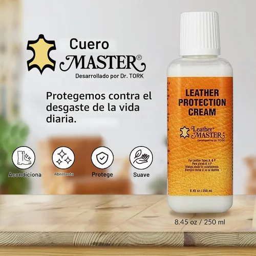 Vista 2 de Leather Masters, crema protectora de pieles, 250 ml