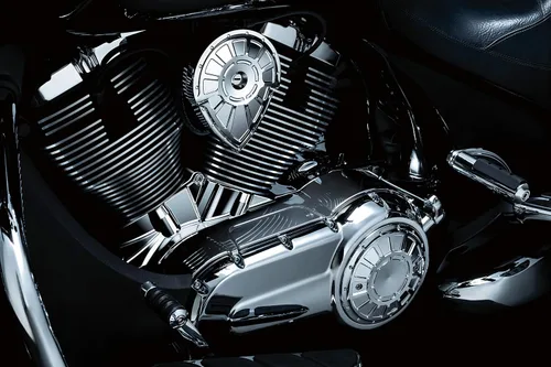Vista 2 de Kuryakyn 8856 Estriberas para moto: ISO Long Shift/Brake Peg para Indian, Victory Motorcycles, cromado, 1 unidad