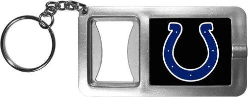 Vista 24 de Siskiyou Sports NFL unisex-adult Flashlight Key Chain With Bottle Opener